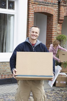 Local removals team preparing a home move in Finchley