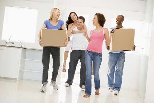 Local office removals team planning a Finchley business move