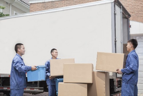 Professional Finchley man and van team handling furniture and household items