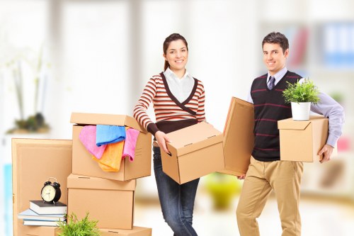 Moving quote being prepared for a Finchley property relocation