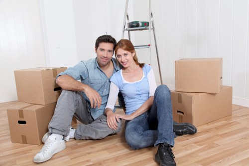 Packing and transport for a business move in Finchley