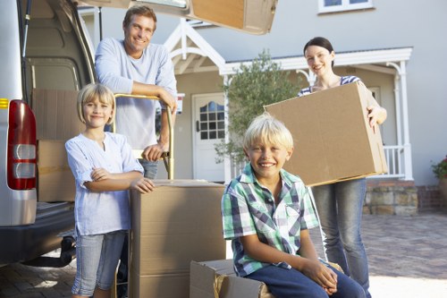 Local house removal service for a Finchley property