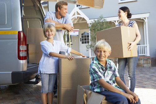 Careful loading of sofas and wardrobes for Finchley removals