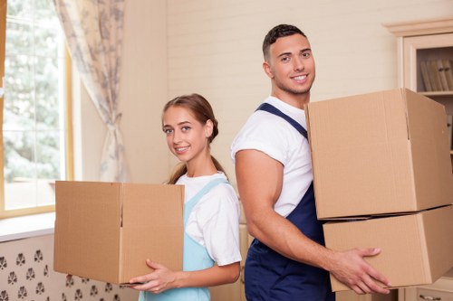 Careful packing and fragile item handling for a Finchley move