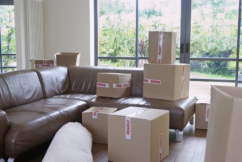 Packing and loading service for a Finchley home move